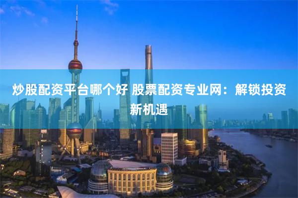 炒股配资平台哪个好 股票配资专业网：解锁投资新机遇